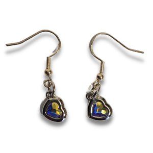 Heart Silver Earrings